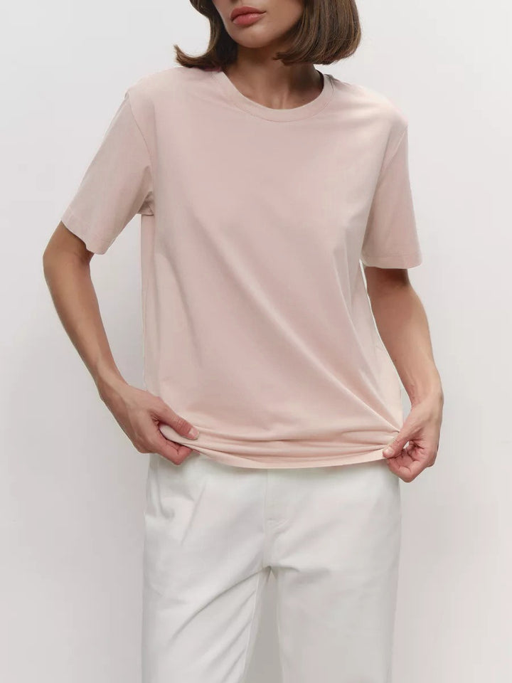 Premium Essential Cotton Tee (Classic Colors)
