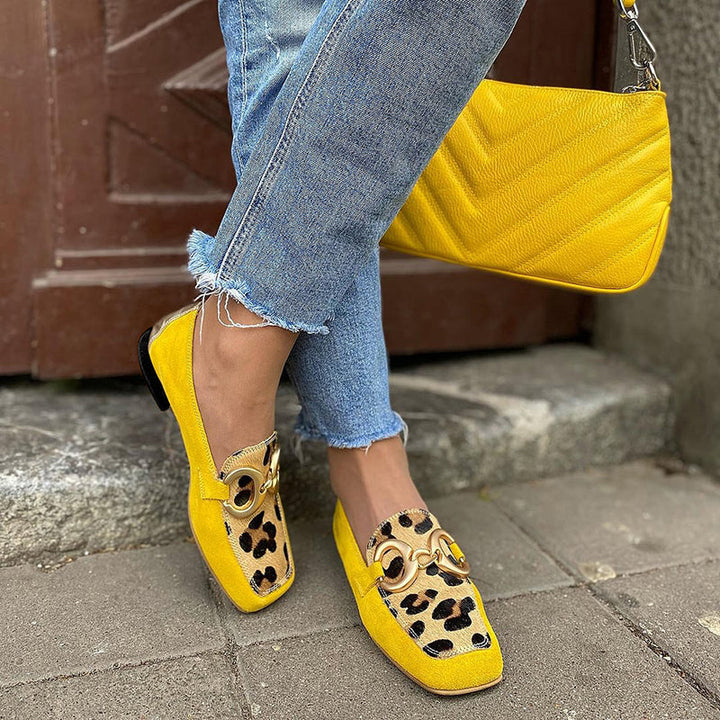 Caia™ - Leopard Print Moccasins