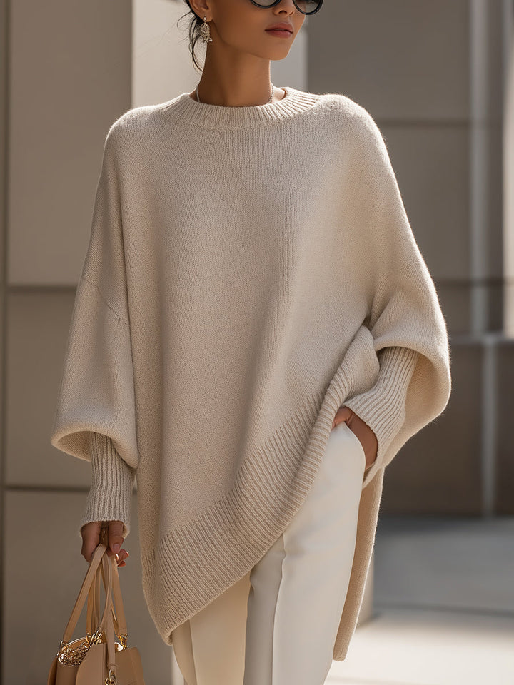 Evelyne - Sophisticated Wool Blend Sweater