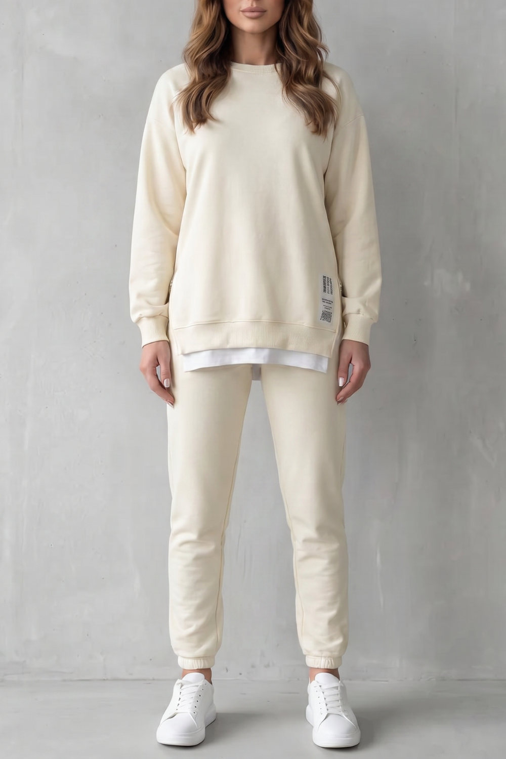 Women's Balloon Sleeve Top and Jogger Co-ord Set - Giselienne