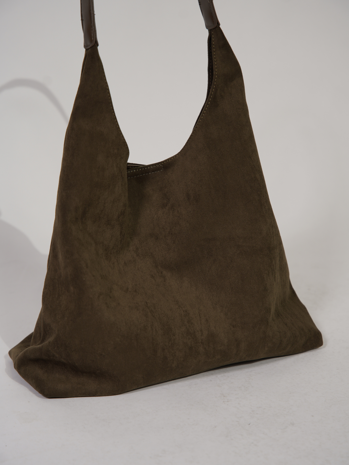 Quinn Suede Daily Tote