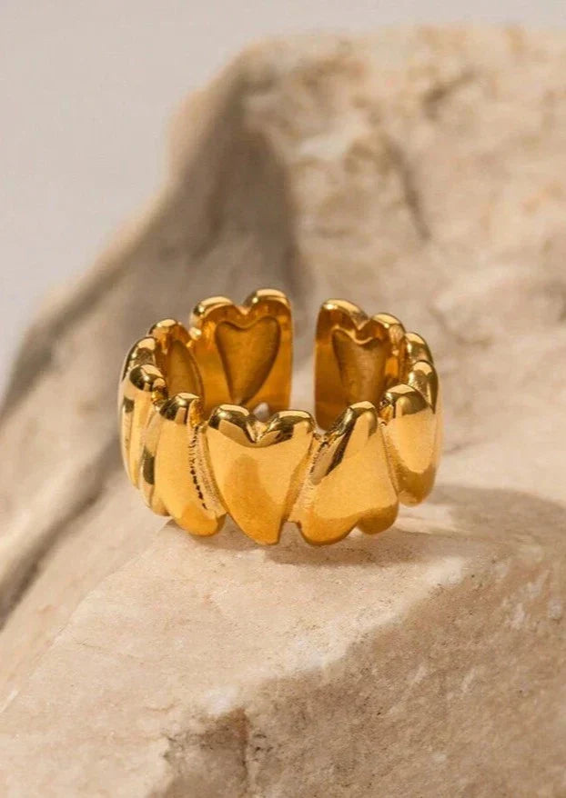 Ivette Wrap-Around Heart Ring