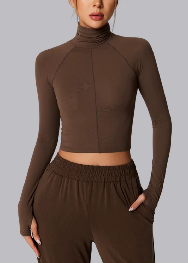 Top - Turtleneck - lightweight