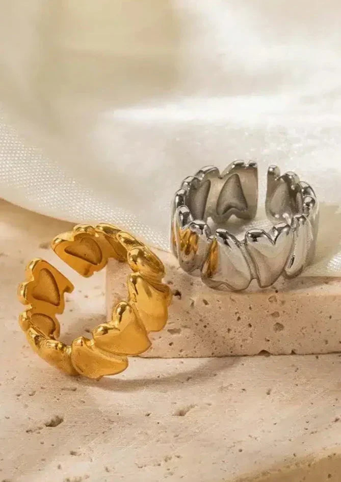 Ivette Wrap-Around Heart Ring