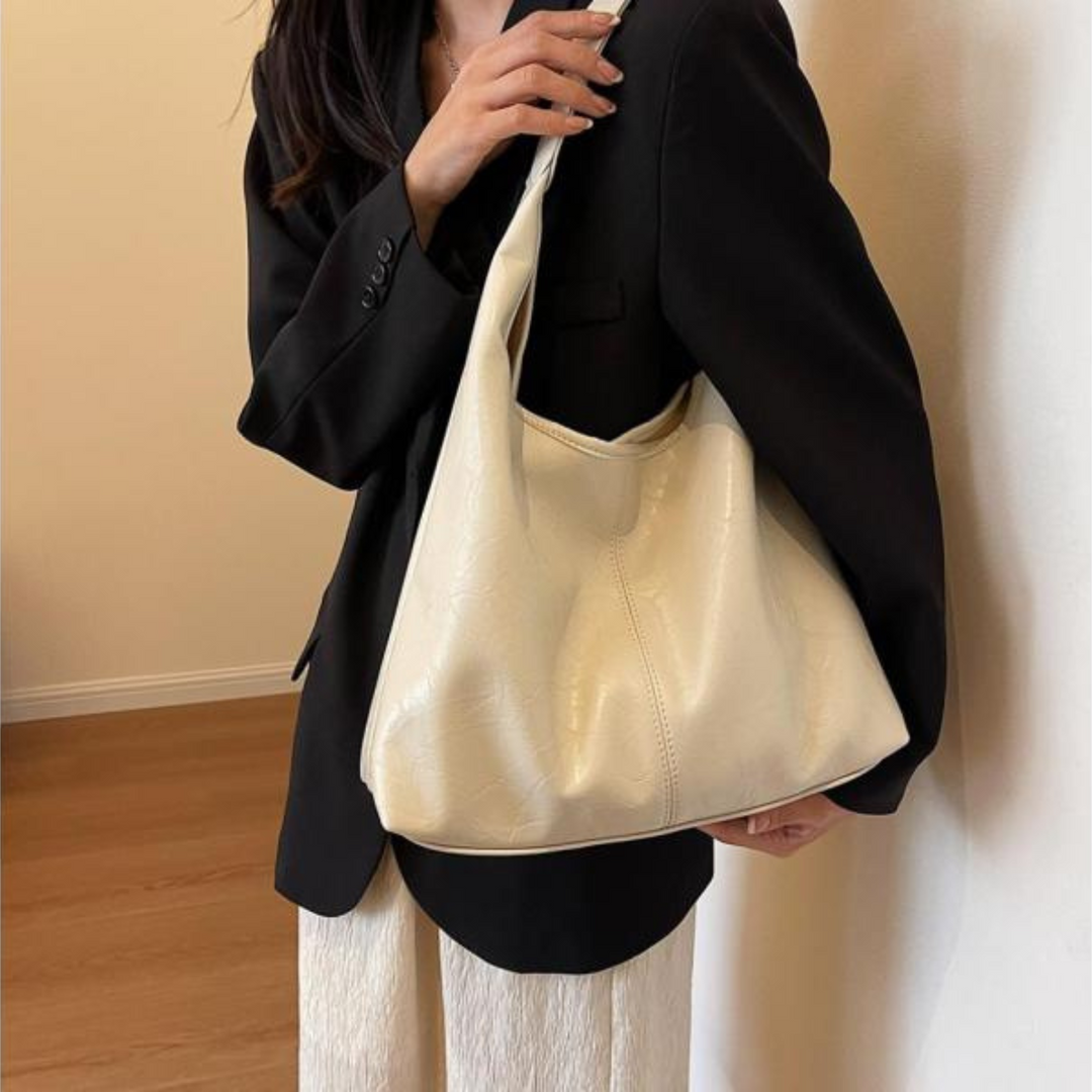 Kairi Distressed Leather Tote