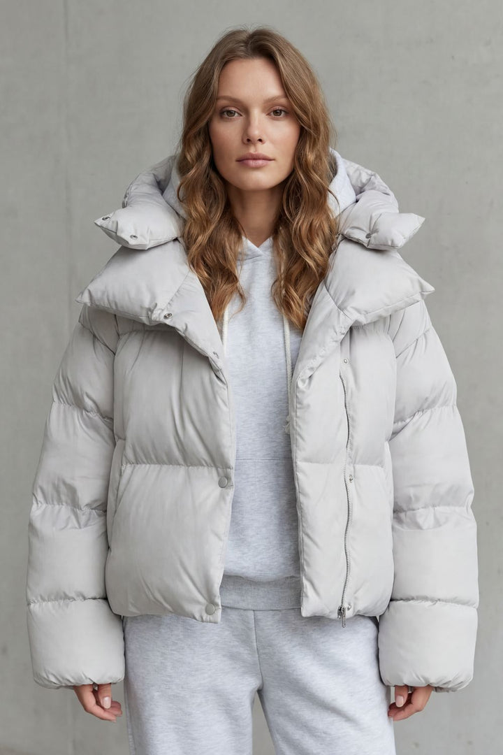 Women's Cloud-Soft Cropped Puffer Jacket – Xiomara