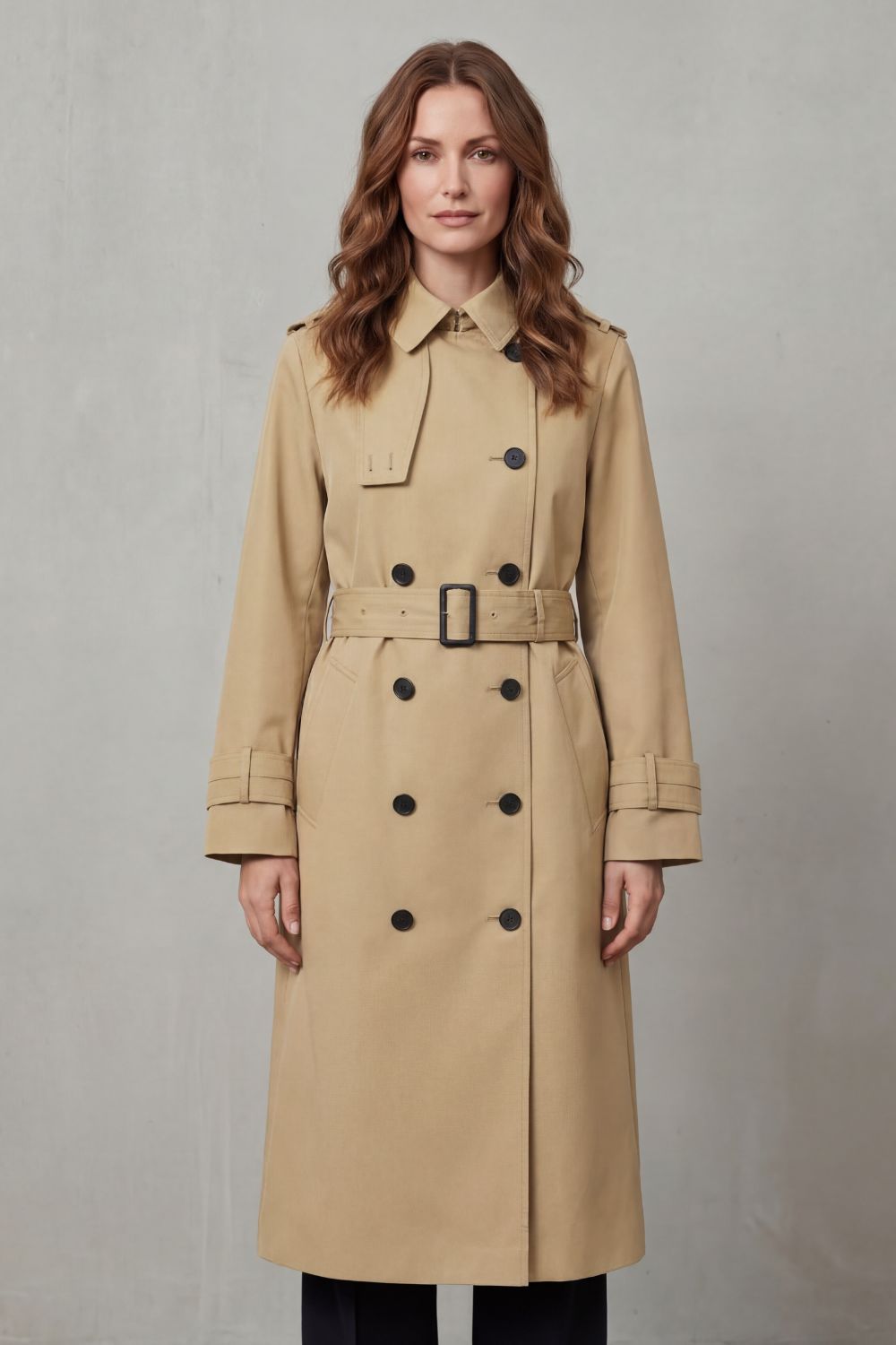 Women's Timeless Double-Breasted Trench Coat – Wilhelmina