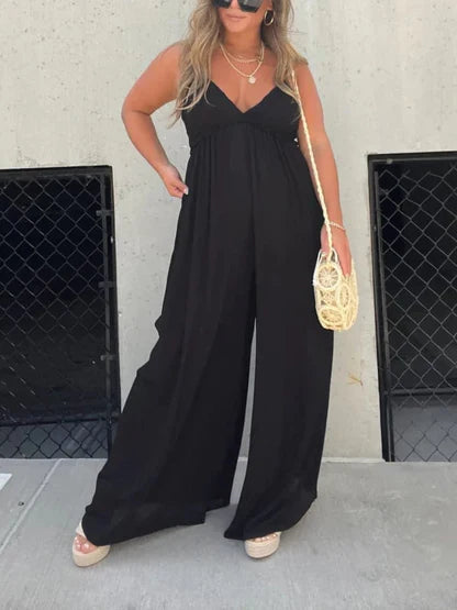 Mara - V-Neck Jumpsuit