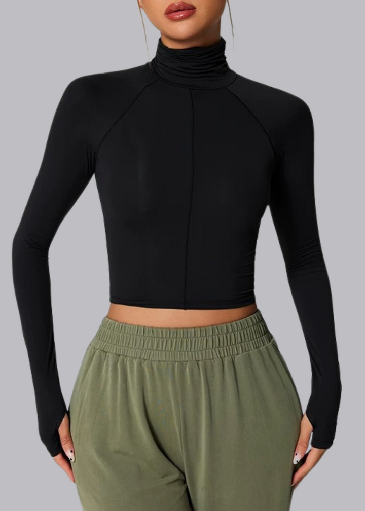Top - Turtleneck - lightweight
