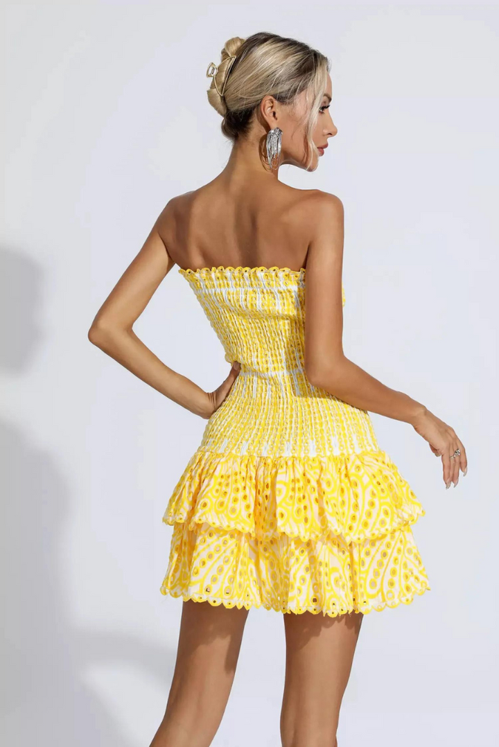 Anya | Ruffle Mini Dress