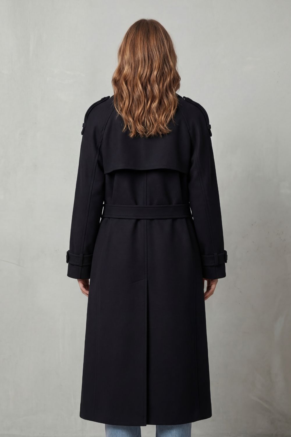Women's Oversized Wool Trench Coat – Saoirse