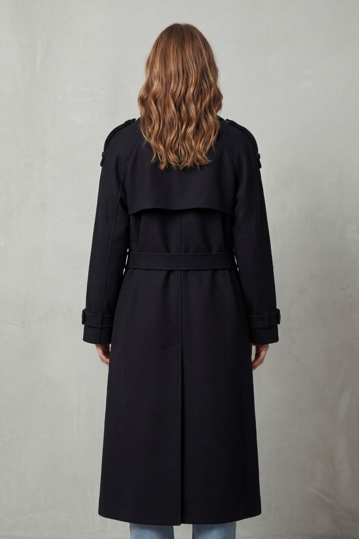 Women's Oversized Wool Trench Coat – Saoirse
