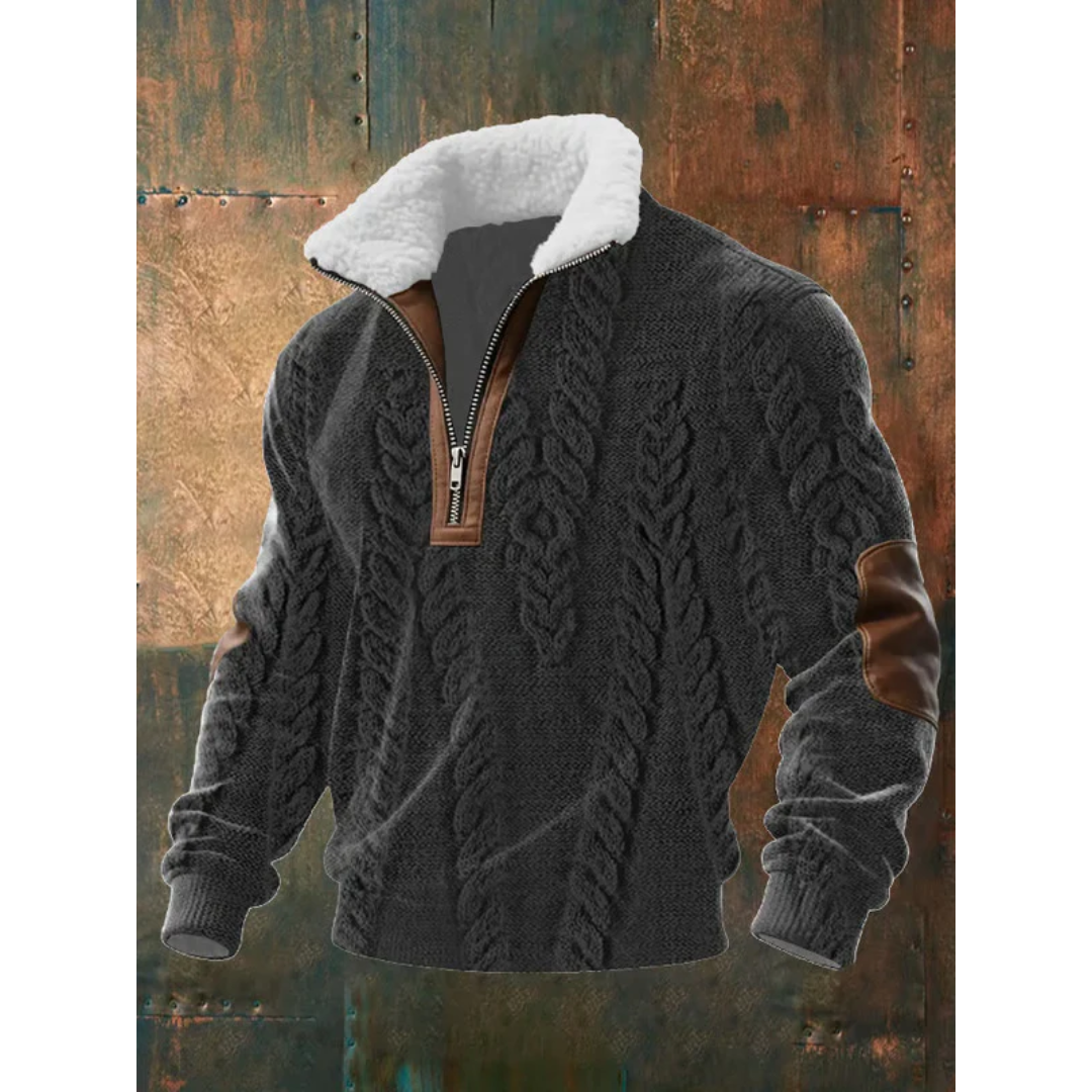 Direk | Fleece Turtleneck Sweater