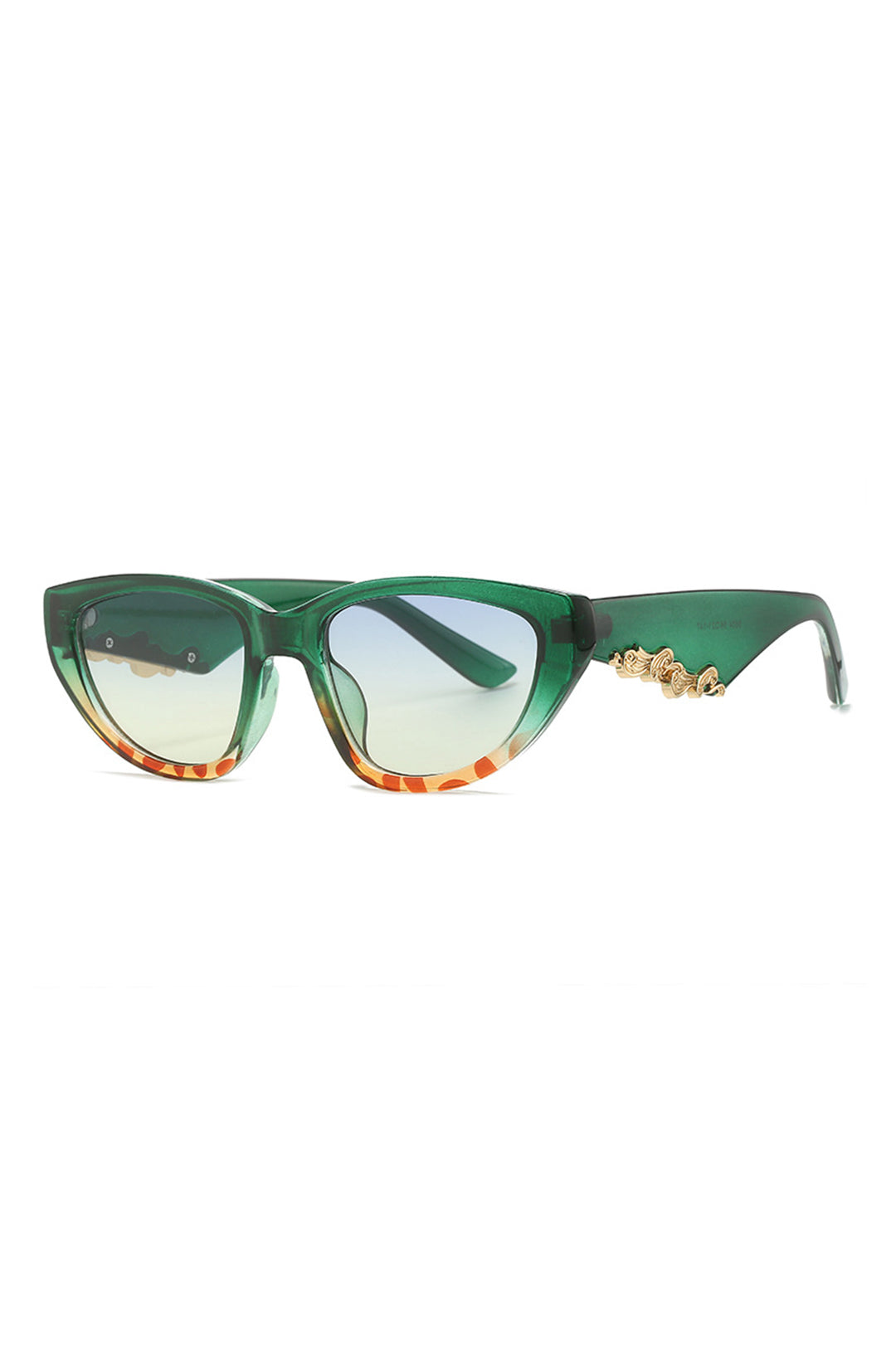 Delphine Leopard Print Sunglasses
