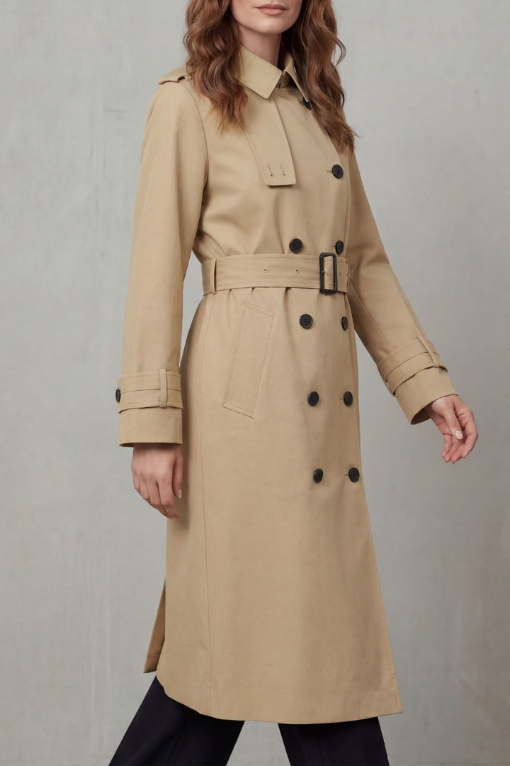 Women's Timeless Double-Breasted Trench Coat – Wilhelmina