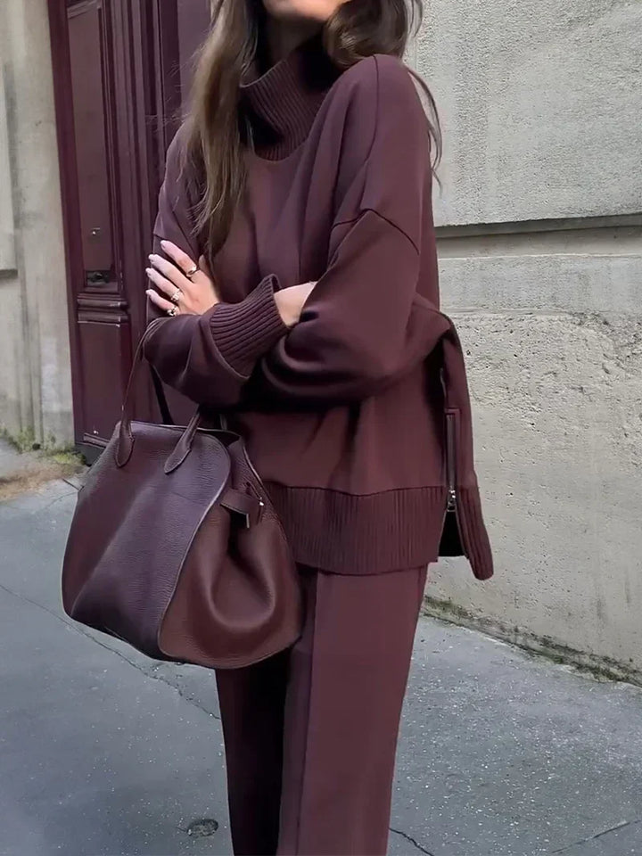Women's Oversized Sweatshirt Trousers Co-ord Set