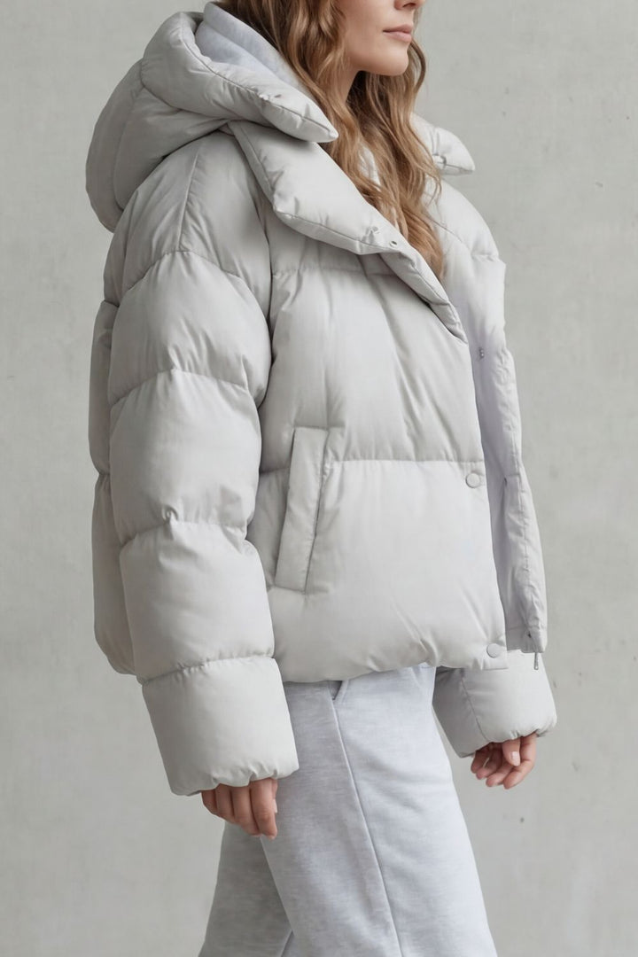 Women's Cloud-Soft Cropped Puffer Jacket – Xiomara