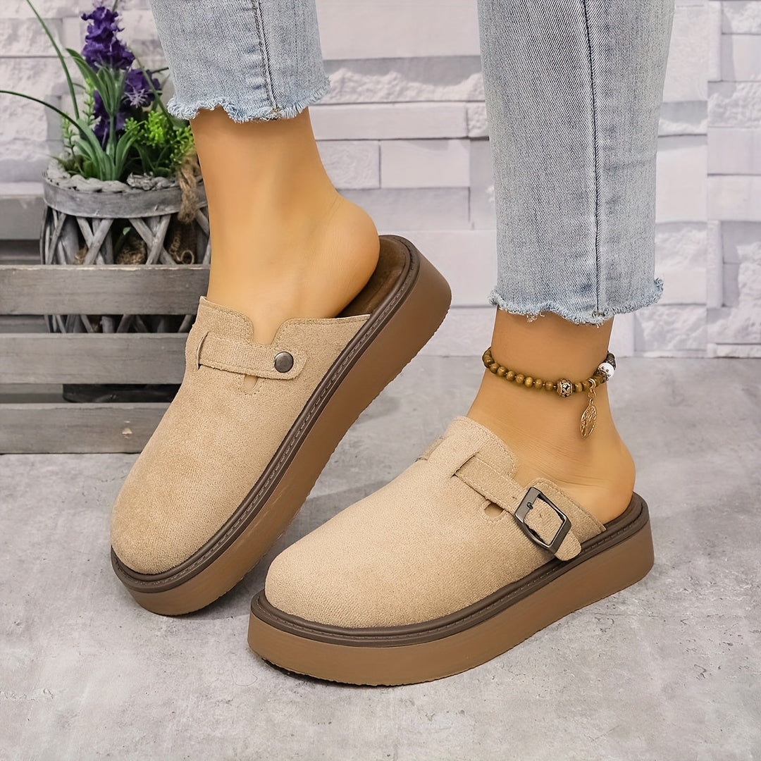 Elvara | Modern Comfort Platform Clogs