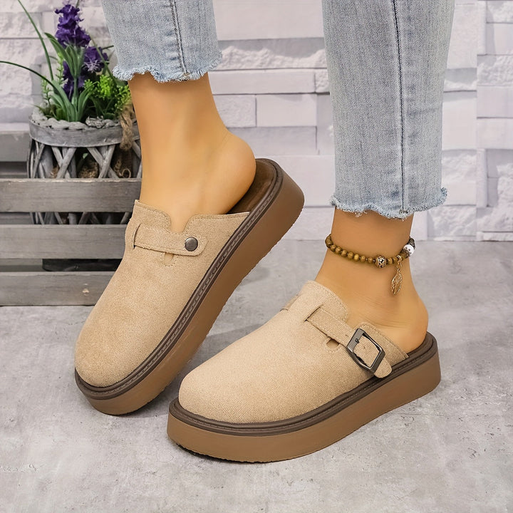 Elvara | Modern Comfort Platform Clogs