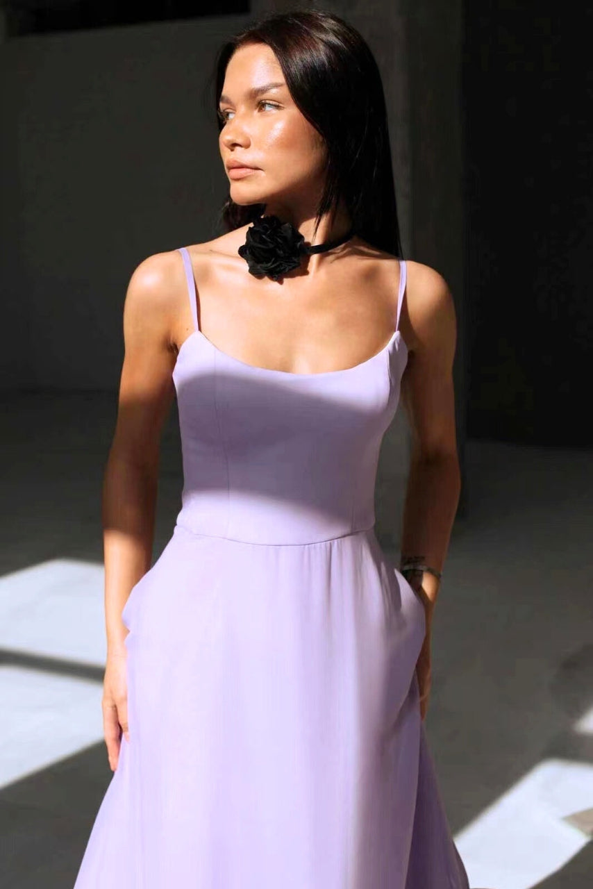 Blair - Graceful Flowing Midi Dress