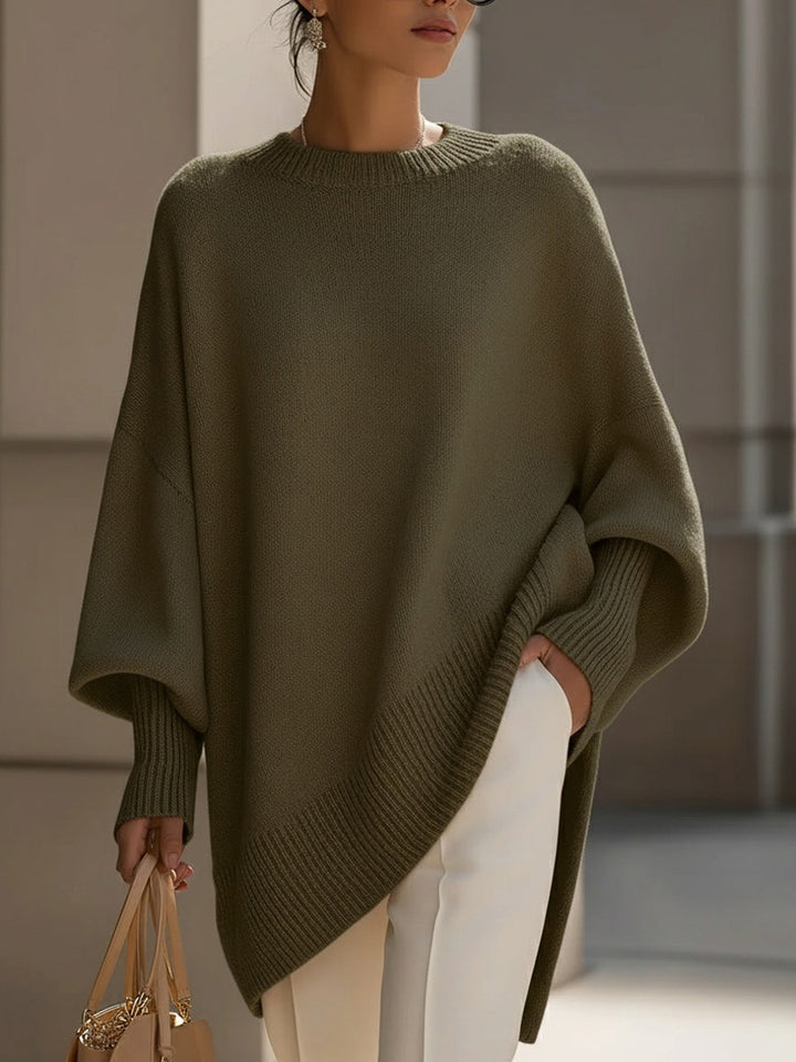 Evelyne - Sophisticated Wool Blend Sweater