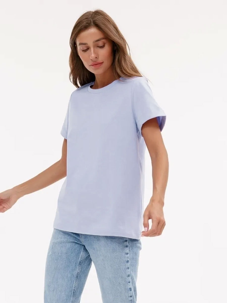 Premium Essential Cotton Tee (Classic Colors)