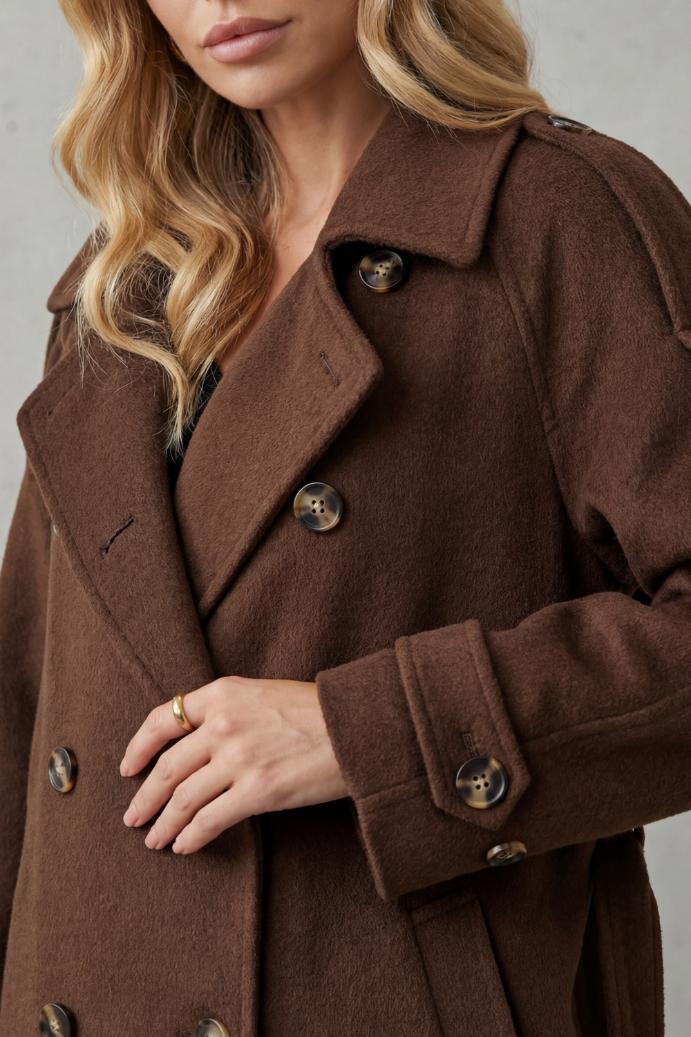 Women's Oversized Wool Trench Coat – Ursula