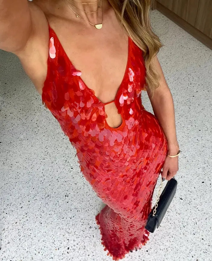 Kailani | Sequin Maxi Long Dress