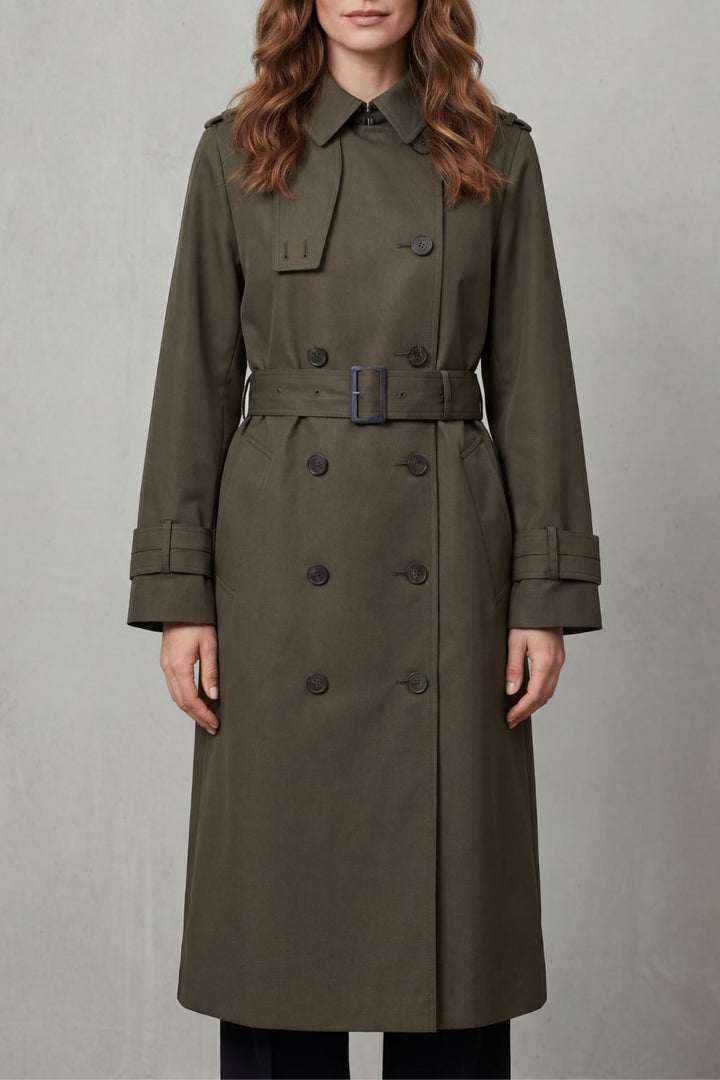 Women's Timeless Double-Breasted Trench Coat – Wilhelmina