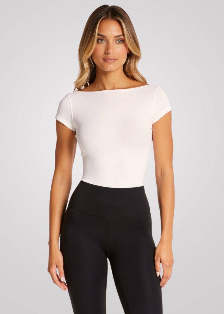 T-shirt - Flow - Built-in bra