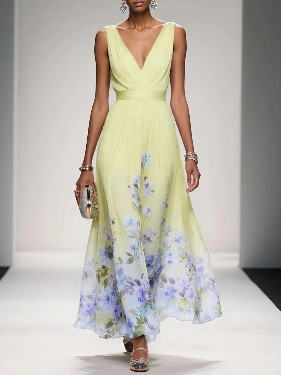 gisella maxi dress yellow Gisella Maxi Dress - Yellow