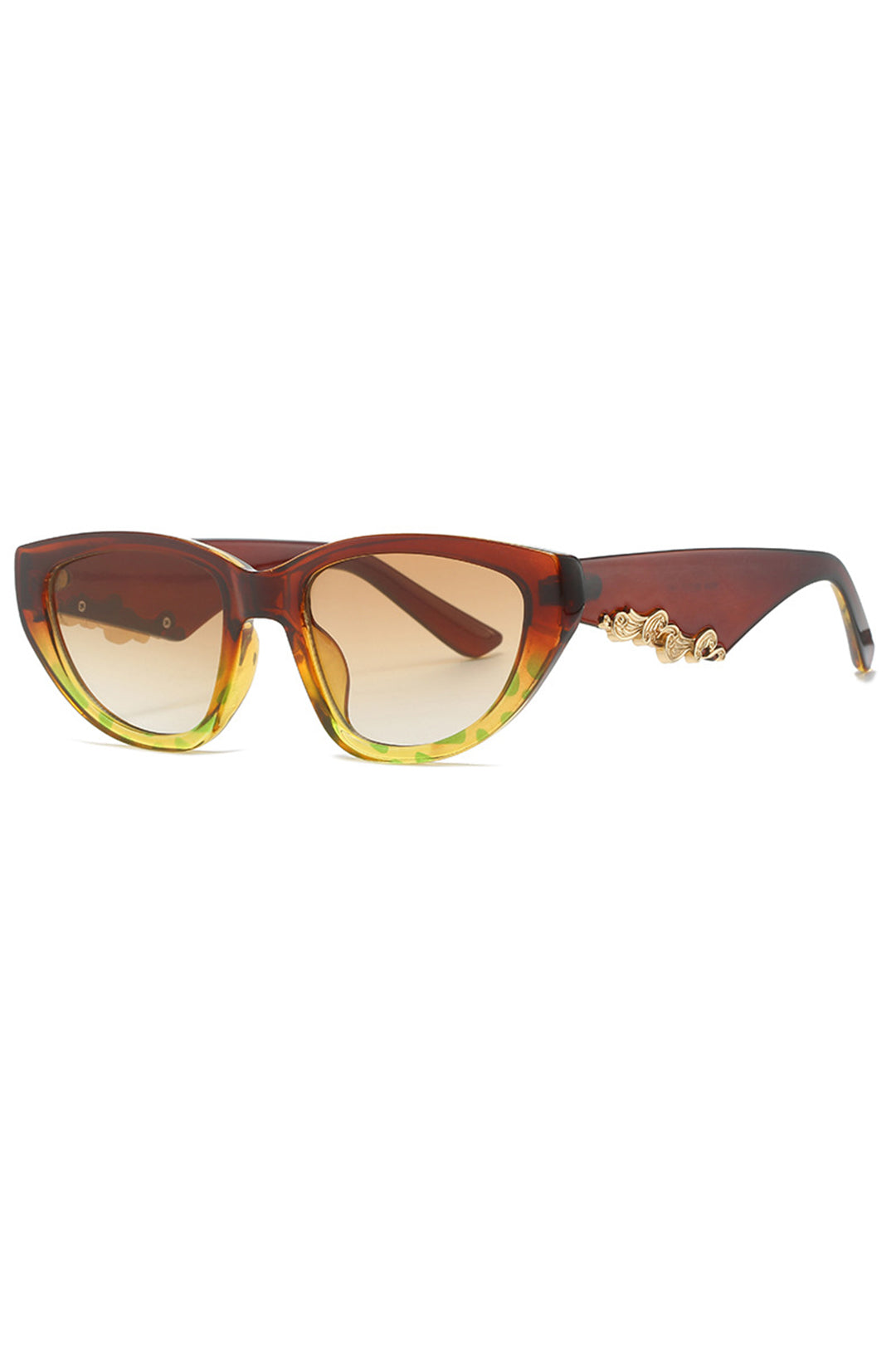 Delphine Leopard Print Sunglasses