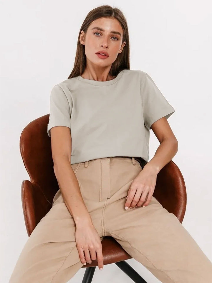 Premium Essential Cotton Tee (Classic Colors)