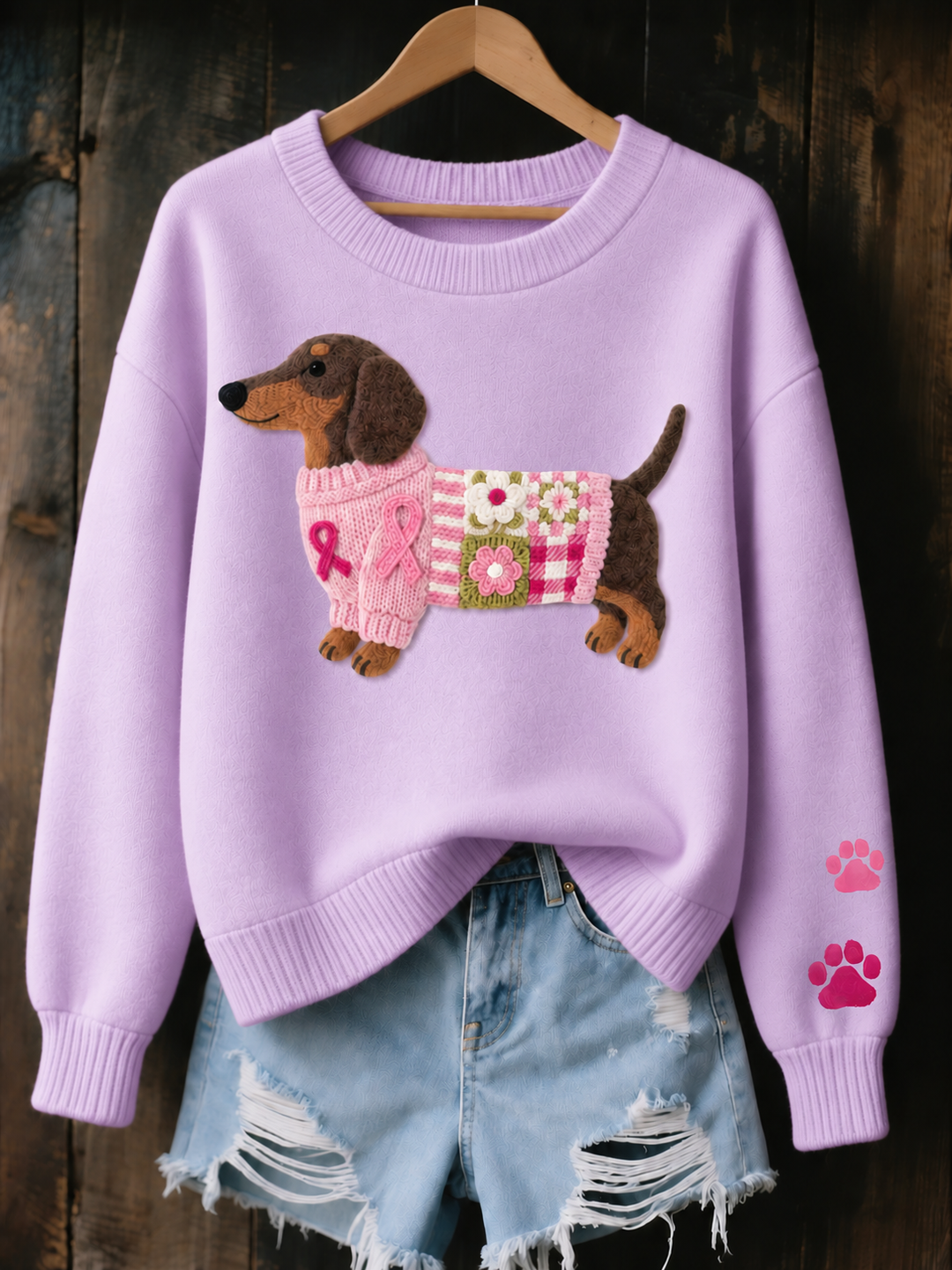 Women's Dachshund Knit Jumper – Myron