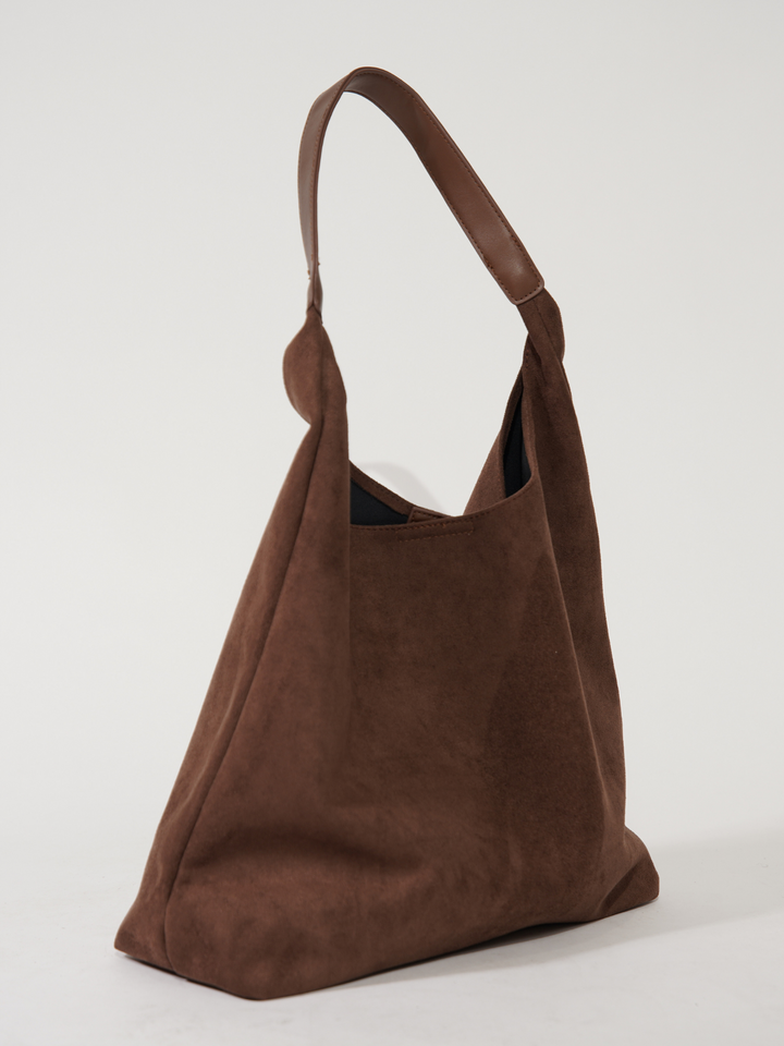 Quinn Suede Daily Tote
