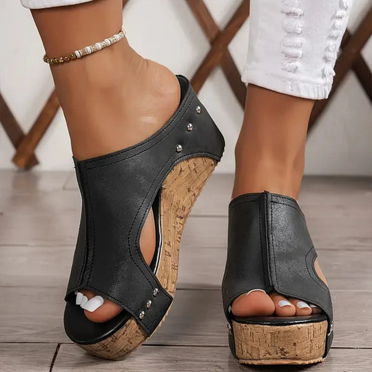 Melissa | Arch Support Wedge Sandals