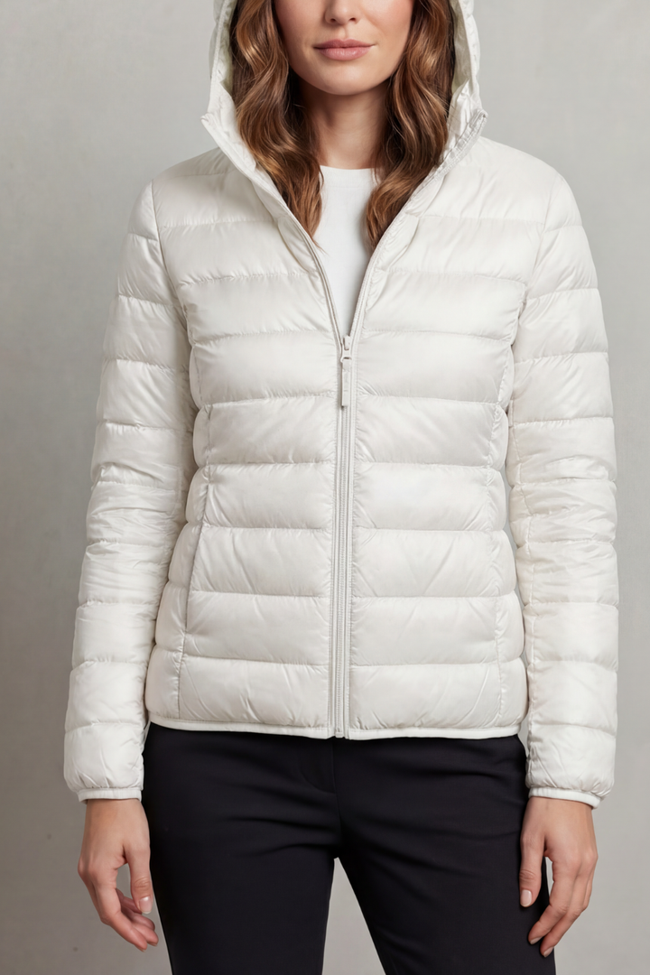 Women's Lightweight Packable Hooded Puffer Jacket – Winslet