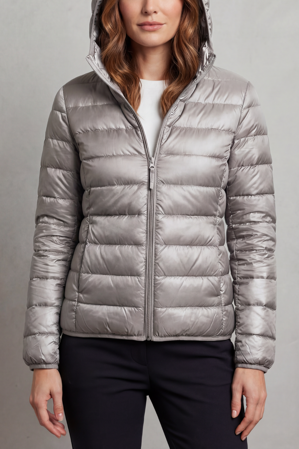 Women's Lightweight Packable Hooded Puffer Jacket – Winslet