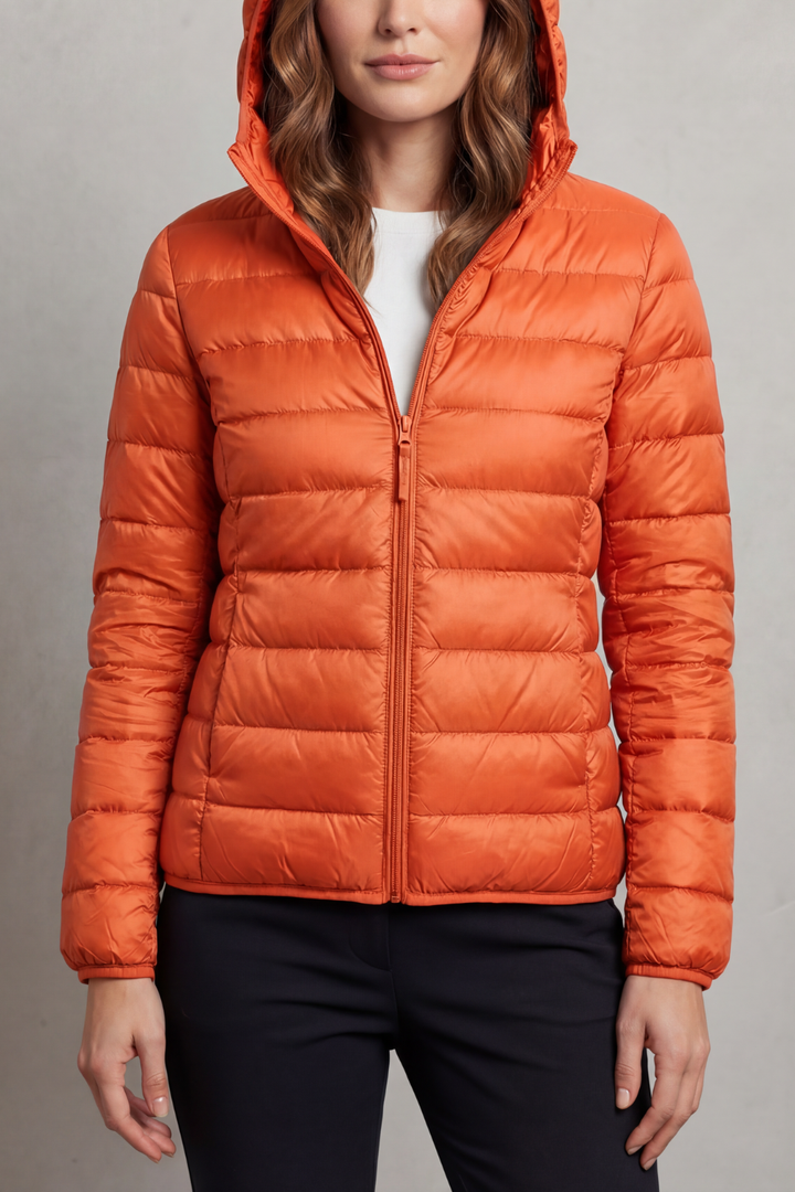 Women's Lightweight Packable Hooded Puffer Jacket – Winslet