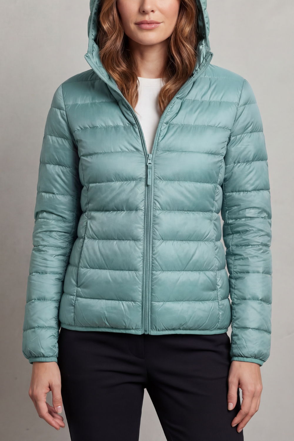 Women's Lightweight Packable Hooded Puffer Jacket – Winslet