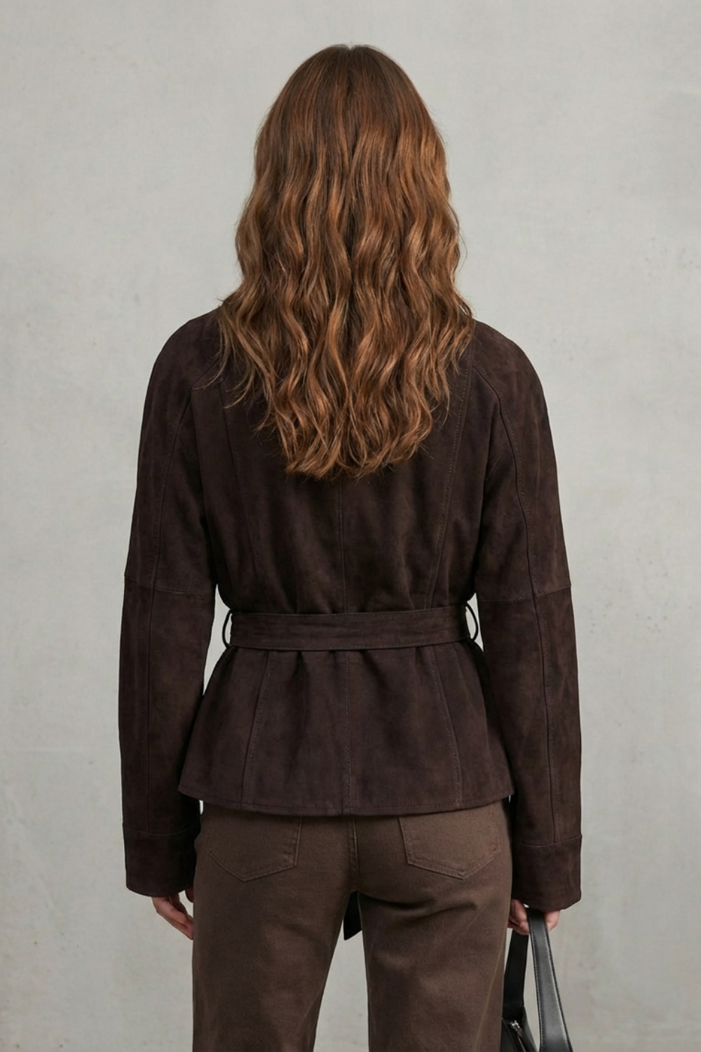 Women's French Elegance Cropped Double-Breasted Wool Jacket – Josephine
