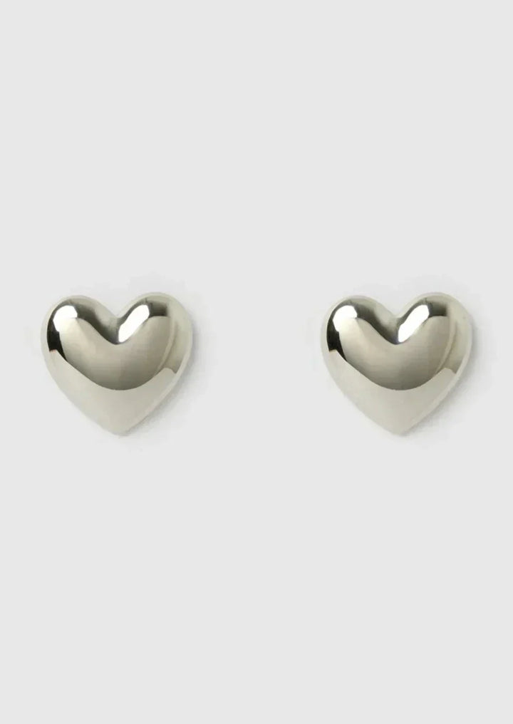 Althea Heart-Shaped Studs