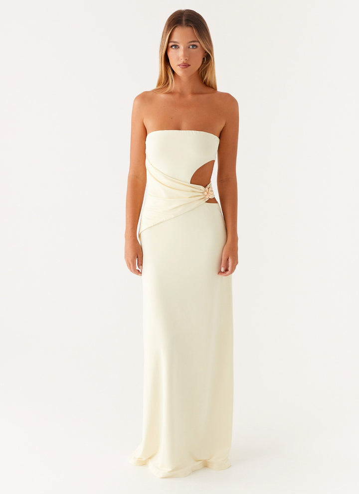 Anetta- Yellow Maxi Dress