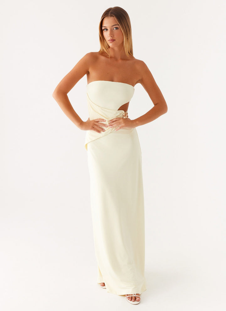 Anetta- Yellow Maxi Dress