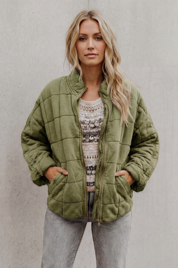 Women's Quilted Everyday Jacket – Talia