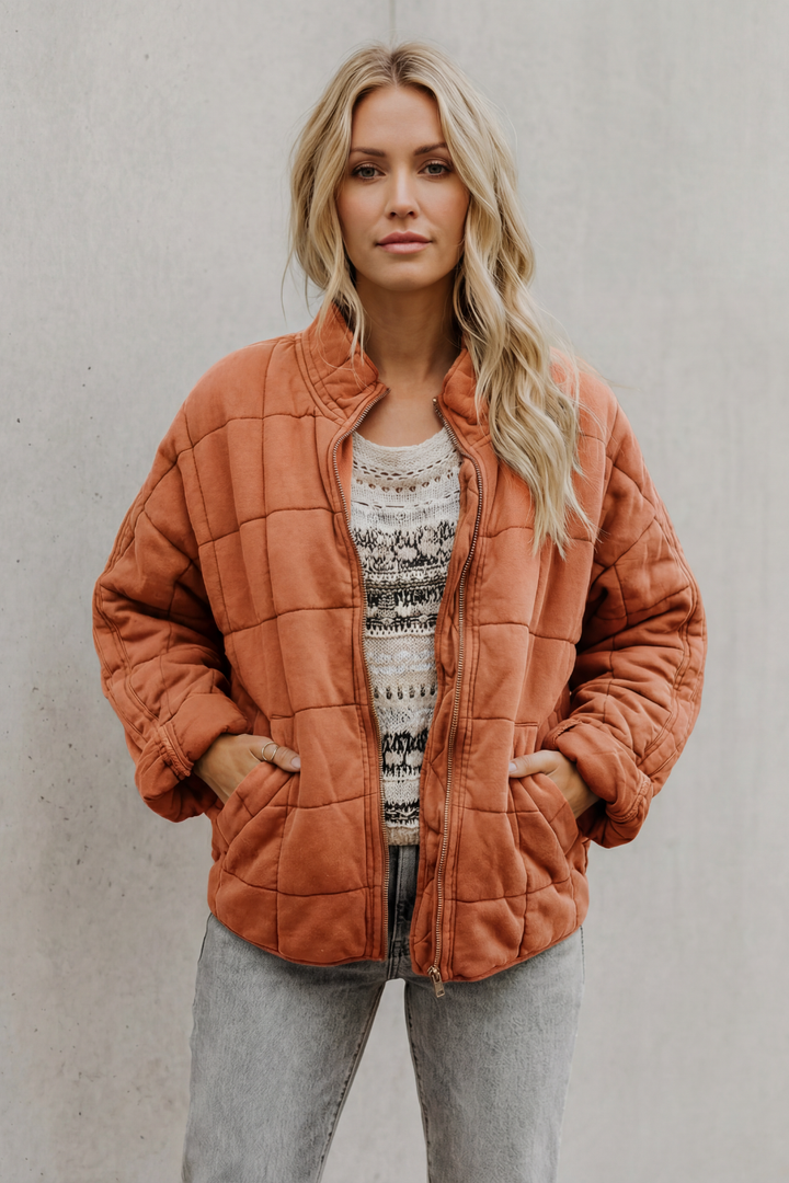 Women's Quilted Everyday Jacket – Talia