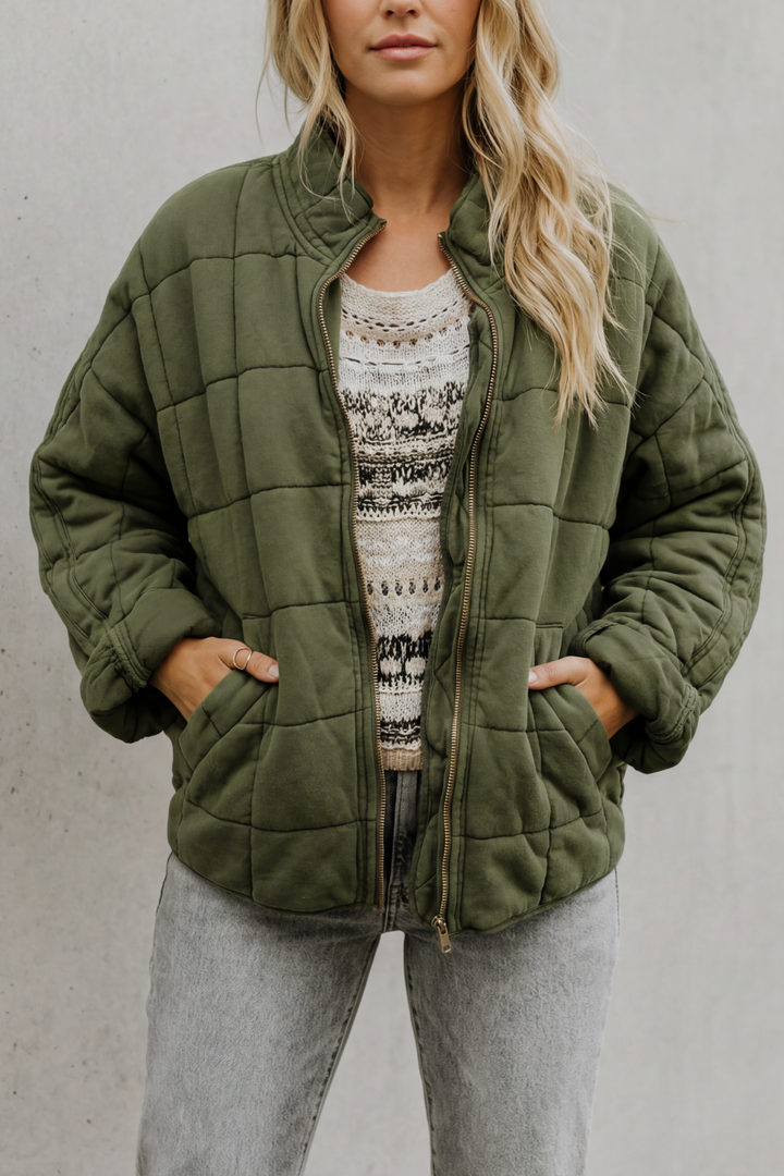 Women's Quilted Everyday Jacket – Talia