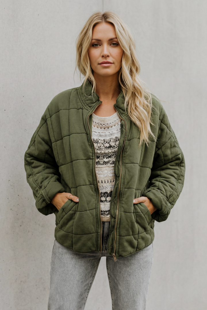 Women's Quilted Everyday Jacket – Talia