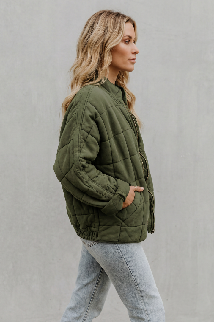 Women's Quilted Everyday Jacket – Talia