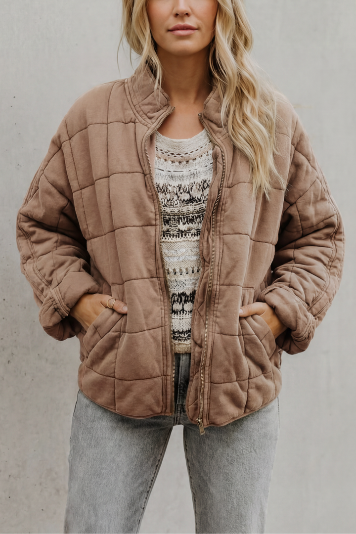 Women's Quilted Everyday Jacket – Talia